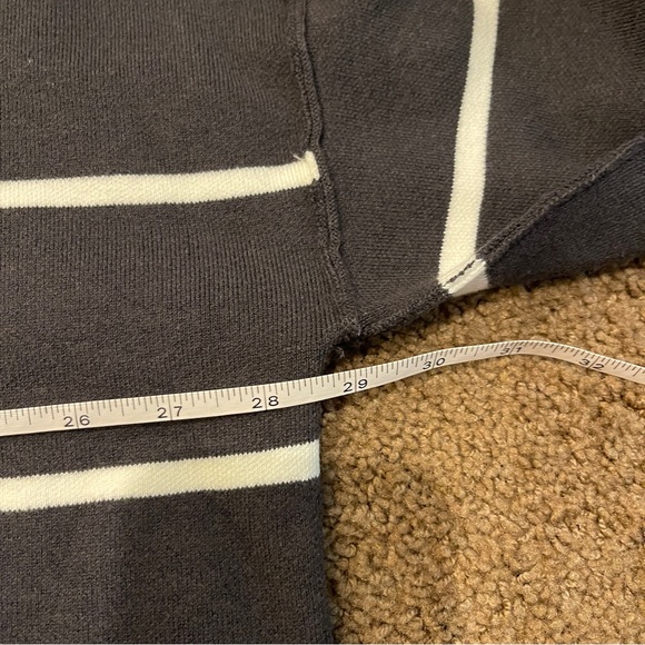 Free People Paulie Turtleneck Sweater – Smoked Pearl Combo - Picture 4 of 9